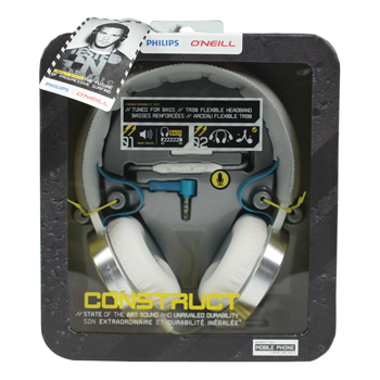 SHO7205WT O\'neill the construct hoofdtelefoon met hoofdband Verpakking foto